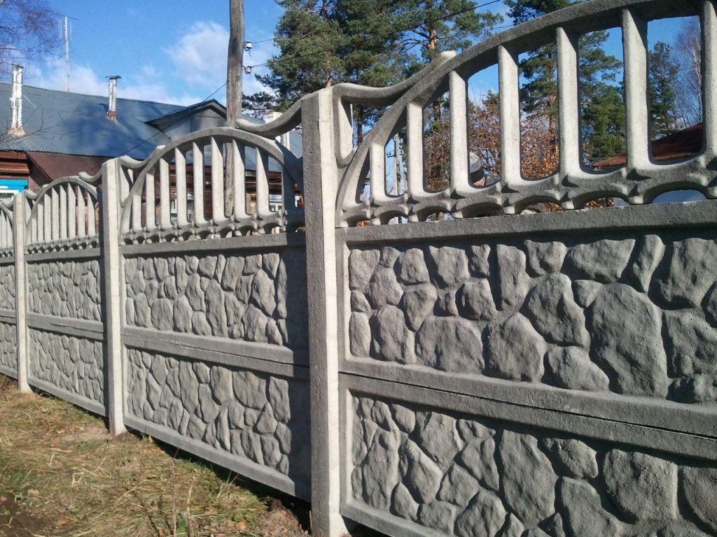 Новинка! Бетонный забор и новые варианты тротуарной плитки